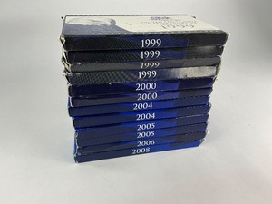 lot 42 image: 12x Proof Statehood Quarter Sets from 1999-2008