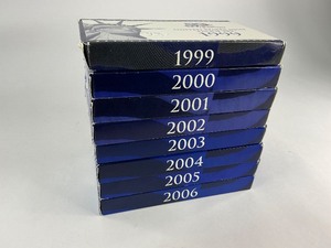 lot 43 image: 8x Proof Sets from 1999-2006