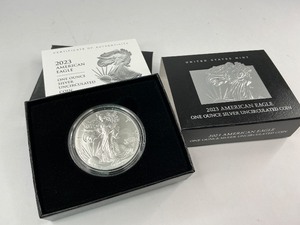 lot 47 image: 2023 Uncirculated American Silver Eagle