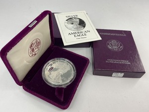 lot 65 image: 1993-P Proof American Silver Eagle