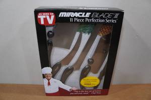 lot 141 image: Miracle Blade III 11-Piece Perfection Series Knife Set