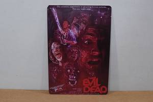lot 179 image: Novelty Metal Sign - The Evil Dead