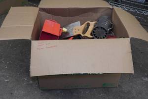 lot 71 image: Assorted Tools, Hand Saws and Pencil Sharpeners