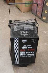 lot 116 image: Sears Heavy Duty Engine Starter & Battery Charger