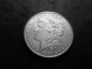 lot 16 image: 1889 Morgan Silver Dollar