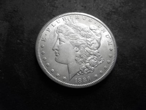 lot 17 image: 1889 S Morgan Silver Dollar