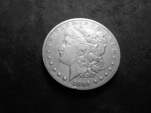 1895 O Morgan Silver Dollar