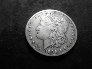 1896 S Morgan Silver Dollar