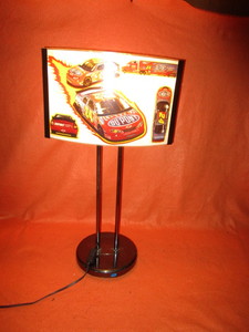 lot 34 image: Jeff Gordon Lamp 17x30x6