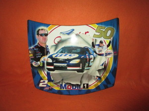 lot 44 image: Rusty Wallace Miller Lite Tin Hood 29x27
