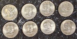 lot 45 image: 8 - 1979 - D Susan B. Anthony Dollars in GREAT Condition