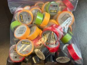 lot 81 image: Scotch Colored Tape