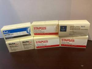 lot 105 image: Yellow Sticky Notes