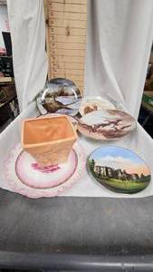 lot 54 image: McCoy Planter along with Collector Wildlife and Church Plates