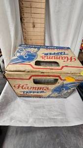 lot 69 image: Hamms 2 14 Gallon Beer Tapper wBox