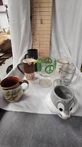 lot 73 image: Assorted Lot of Misc Mugs-Haek Shot, Playboy and More