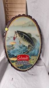 lot 74 image: Schmidt Light Up Beer Sign