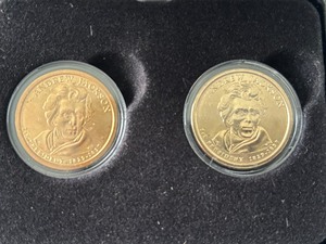 lot 24 image: 2008 Andrew Jackson Dollar Set Uncirculated