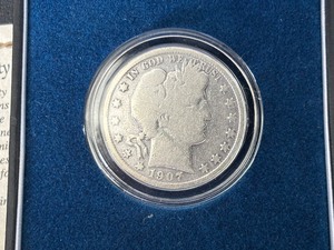 lot 39 image: 1907-O Barber Half Dollar
