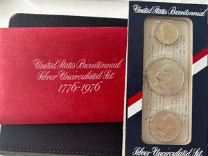 lot 90 image: 1976-S Bicentennial Silver Set Uncirculated