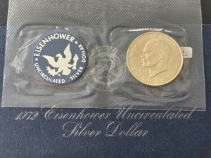 lot 103 image: 1972-S Eisenhower Silver Dollar Uncirculated