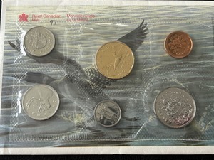 lot 107 image: 1991 Canadian Mint Set