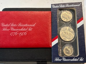 lot 110 image: 1976-S Bicentennial Silver Set