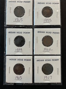 lot 116 image: Indian Head Cents