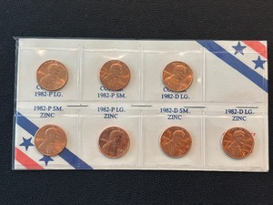 lot 119 image: 1982 Lincoln Cent Collection