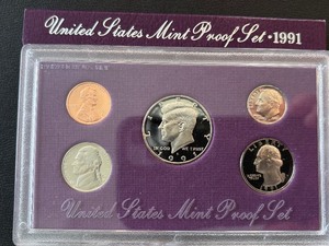 lot 125 image: 1991-S Proof Set