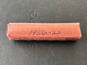 lot 171 image: 1956-D Lincoln Cent Roll