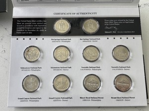 lot 154 image: 2010 America the Beautiful Quarter Set