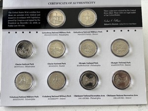 lot 155 image: 2011 America the Beautiful Quarter Set