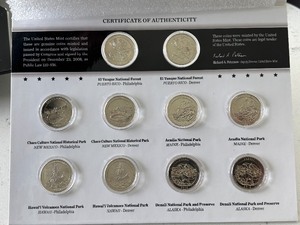 lot 156 image: 2012 America the Beautiful Quarter Set