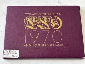 lot 159 image: 1970 Great Britain and Northern Ireland Coin Set