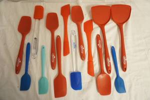 lot 300 image: Rubber SpatulasScrapers Lot