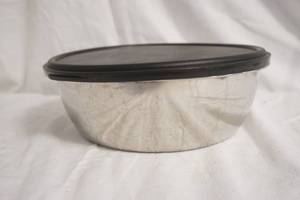 lot 307 image: Stainless Steel Bowl & Sealing Lid