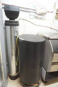 lot 2 image: Water Softener (still hooked up)