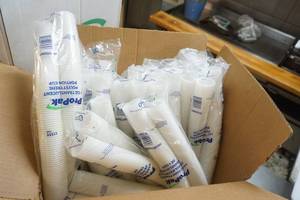 lot 50 image: 1 oz portion cups (16 sleeves)