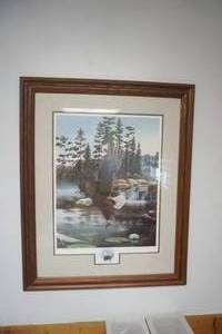 lot 92 image: Boundary Waters Limited Edition Print by Leo Staans 1993