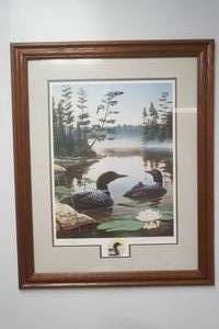 lot 95 image: Boundary Waters Limited Edition Print by Leo Staans 1993