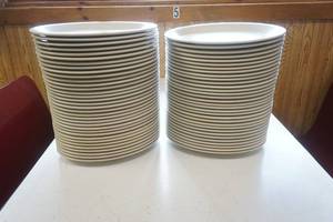 lot 136 image: Carlisle Melamine Oval Plates 12x 9