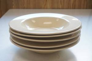 lot 142 image: Pfaltzgraff Stoneware Wide Lip Bowls (5ct)