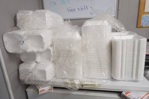 lot 150 image: Togo Containers Styrofoam