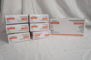 lot 165 image: Sysco Stretch Hybrid Gloves (7ct) Large Size