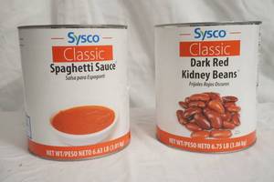 lot 176 image: Spaghetti Sauce & Kidney Beans
