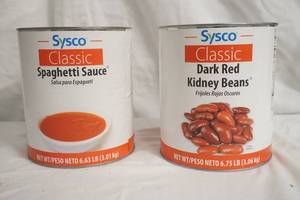 lot 178 image: Spaghetti Sauce & Kidney Beans