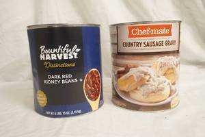 lot 179 image: Country Sausage Gravy & Dark Red Kidney Beans