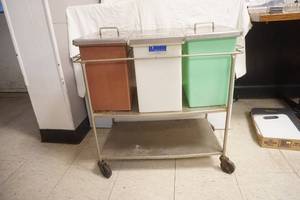 lot 200 image: Dry Ingredients Containers and Cart