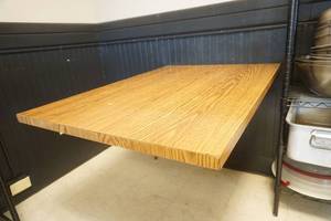 lot 287 image: Table. 30x 42 Wall Mounted, No Legs